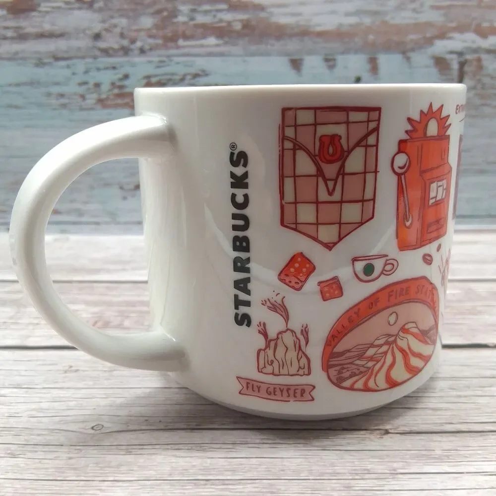 Starbucks Been There Series Nevada 14oz Mug Across the Globe Collection 2021